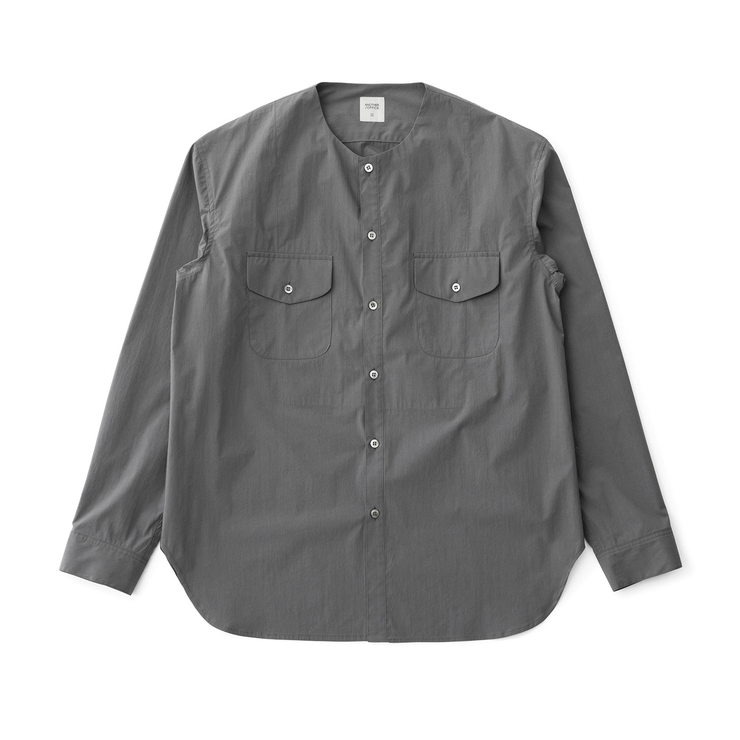 A/O 21SS Layer Round-neck Shirt (Slate Gray)