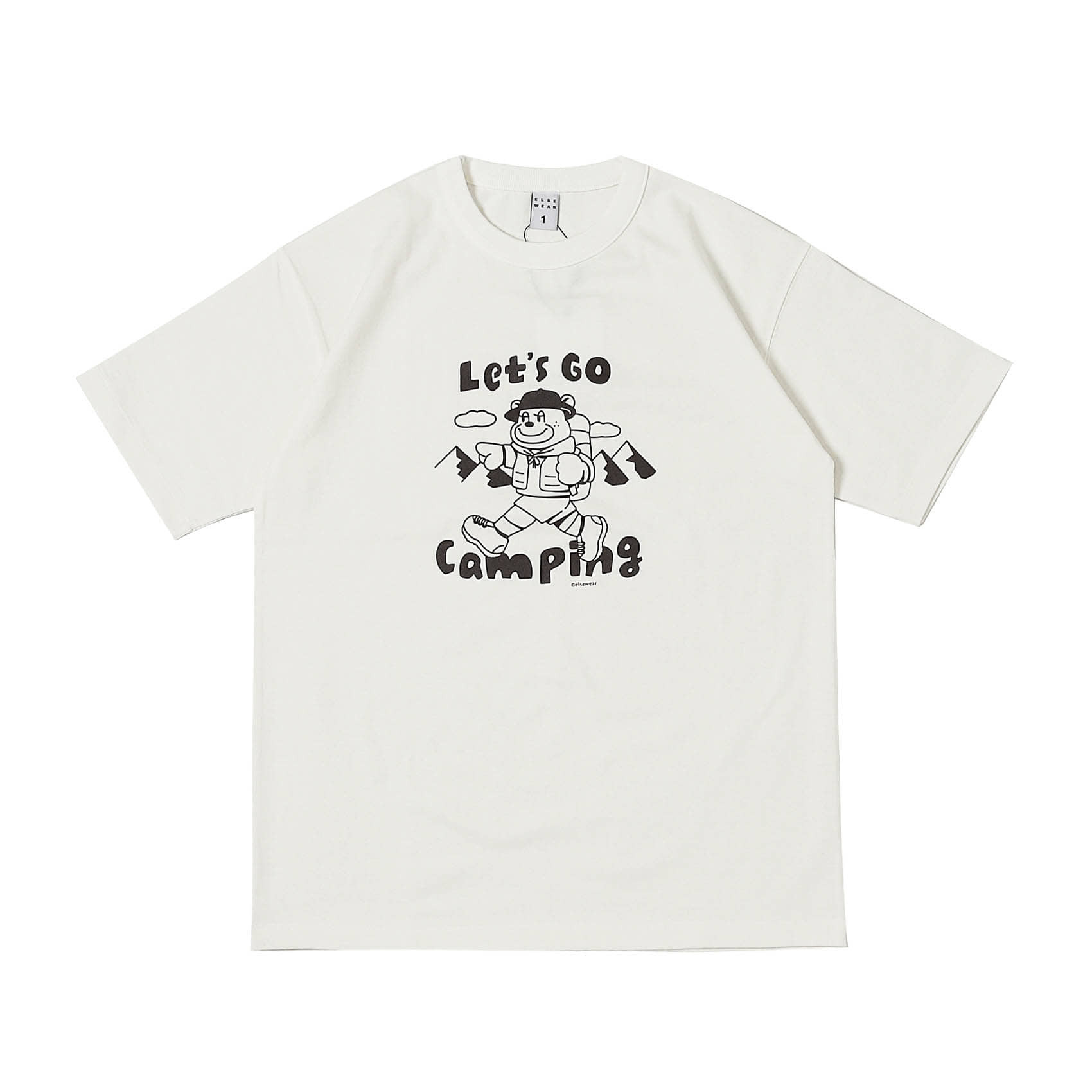 S/S PRINTED TEE - LET&#039;S GO CAMPING