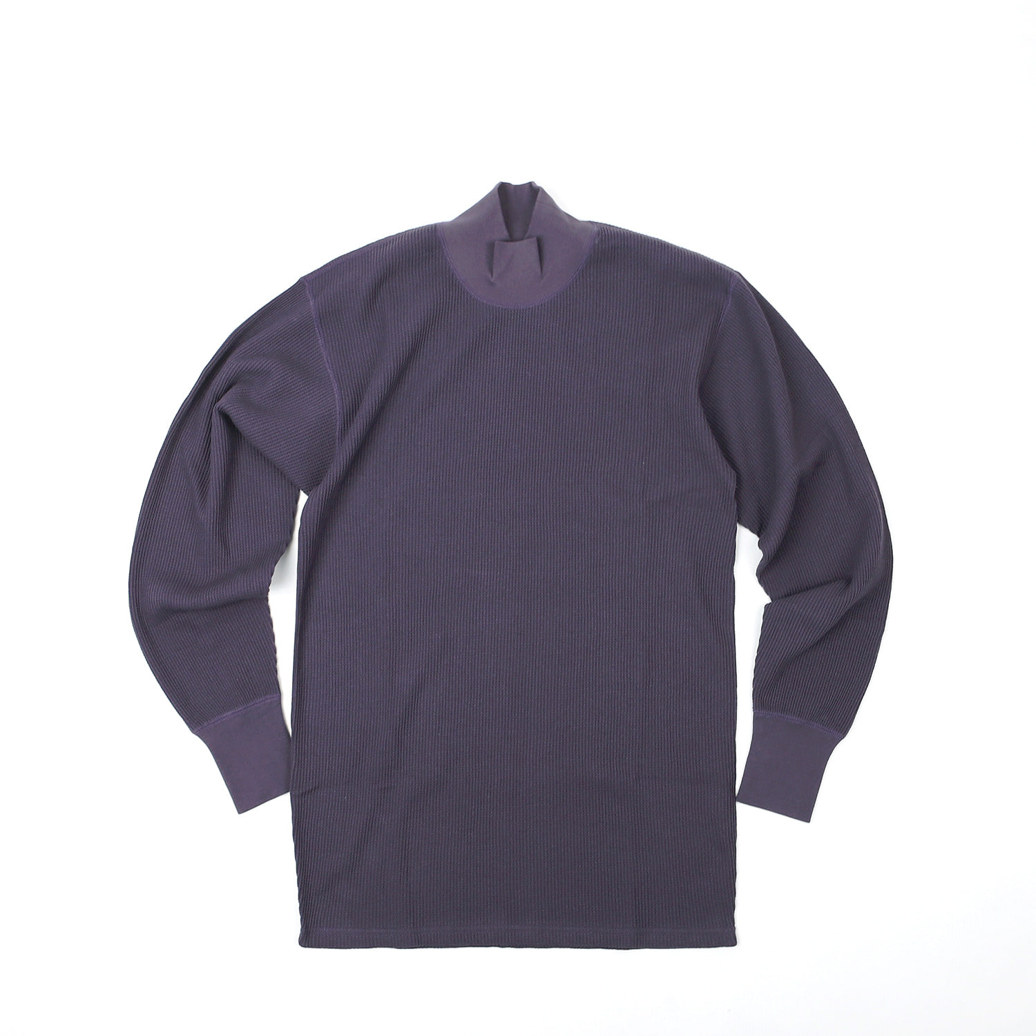 [Power Wear]Long Sleeve T-Shirt&quot;HIGH NECK THERMAL&quot;(Wasted Navy)