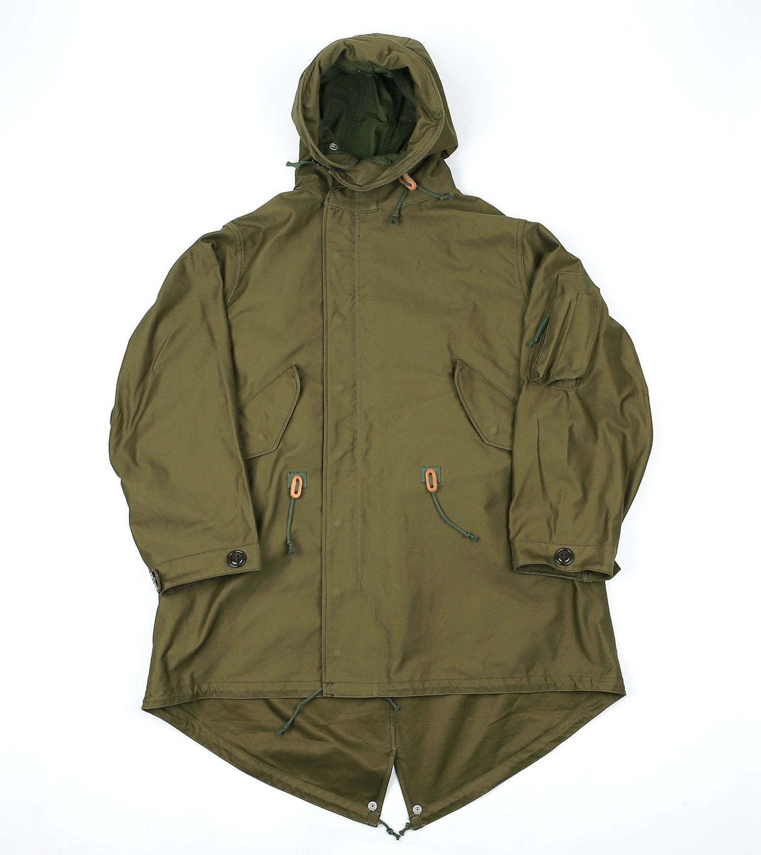 [UNION SPECIAL OVERALLS]Civilian Military Style Colthing&quot;M-1948&quot; PARKA SHELL(Olive)