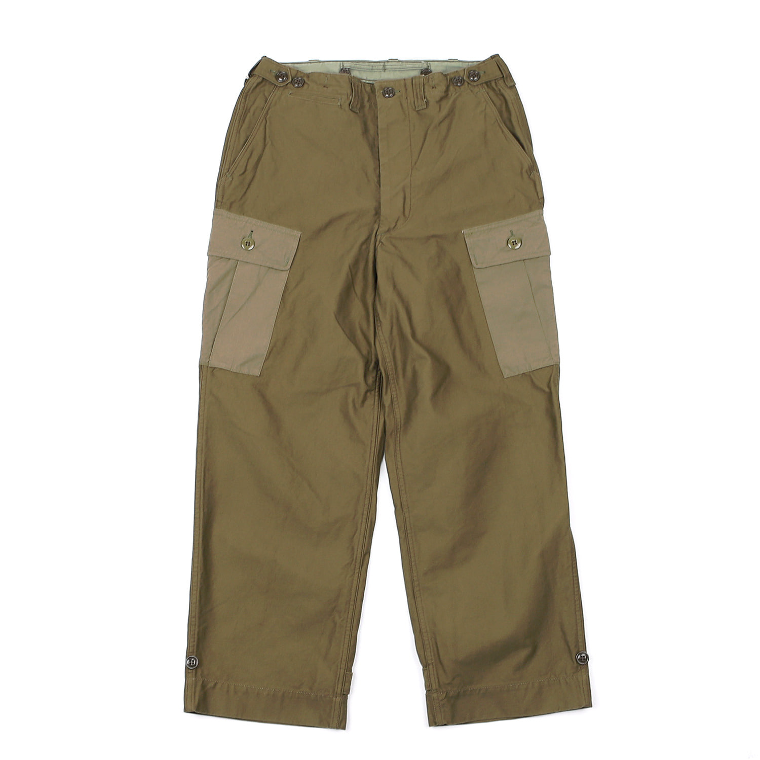 [UNION SPECIAL OVERALLS]Military Trousers&quot;M-1943 MODIFIED&quot; TROUSERS(Olive)