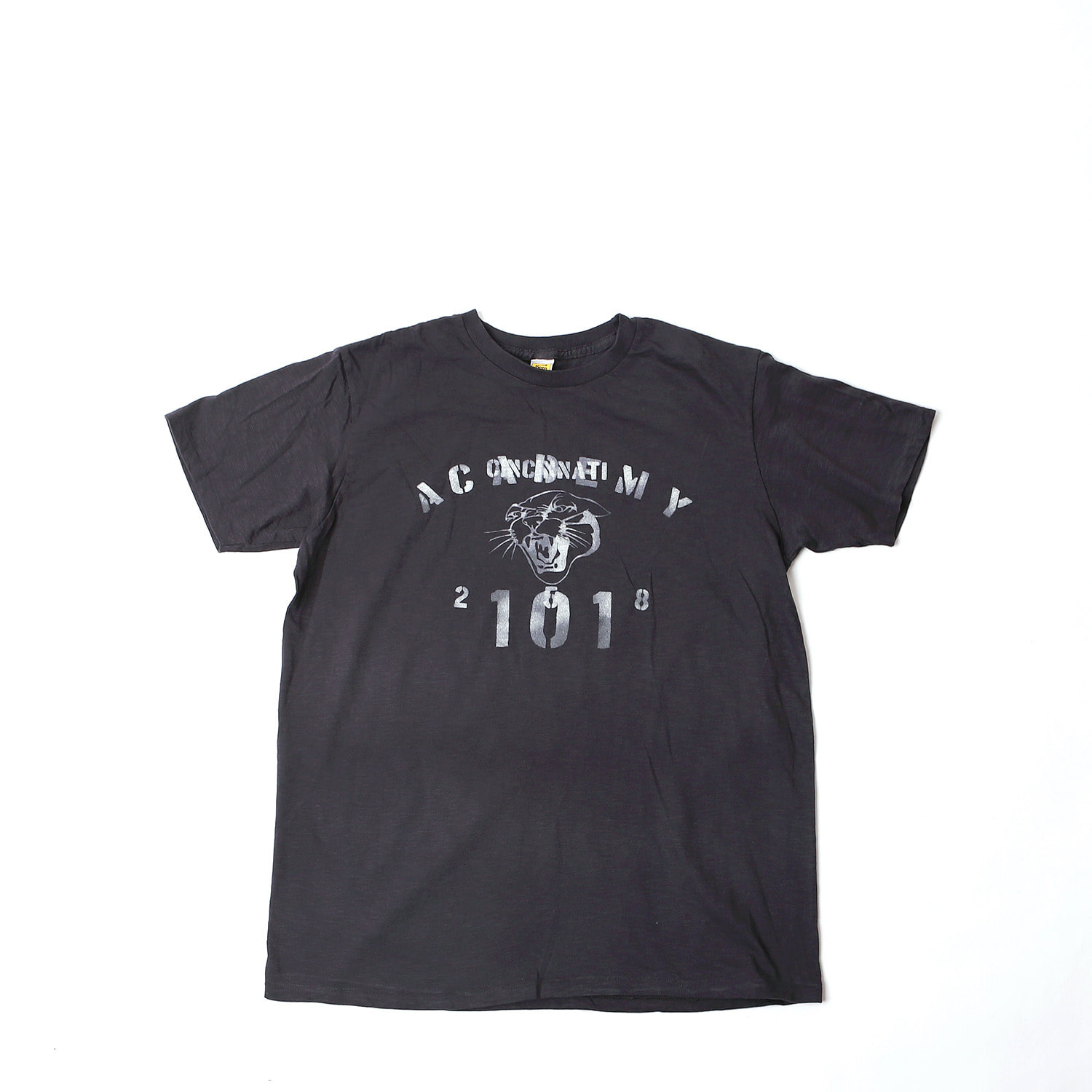Loopwheel ACADEMY Short Sleeve T-Shirts (Black)