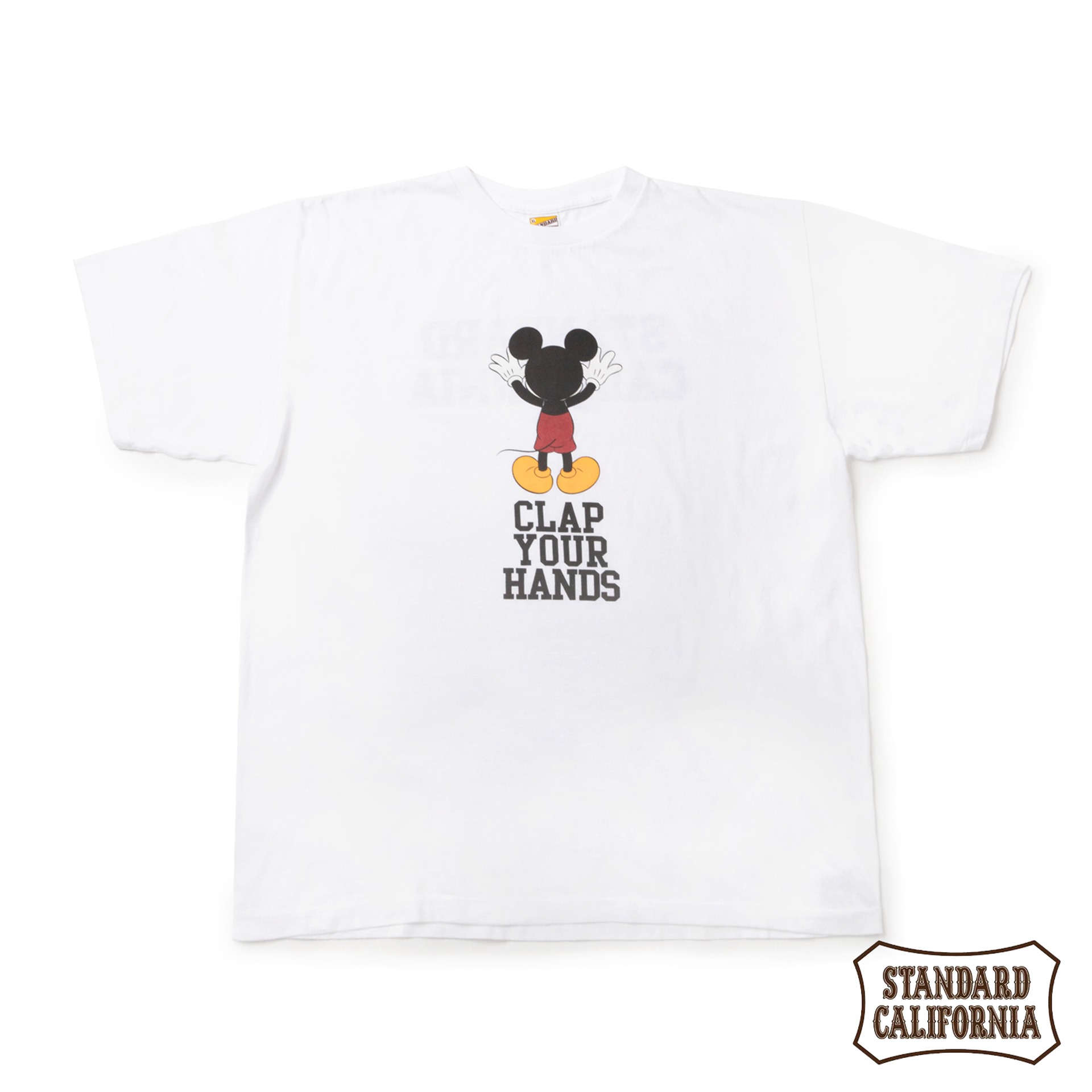 Loopwheel DISNEY × SD Clap Your Hands T (White)