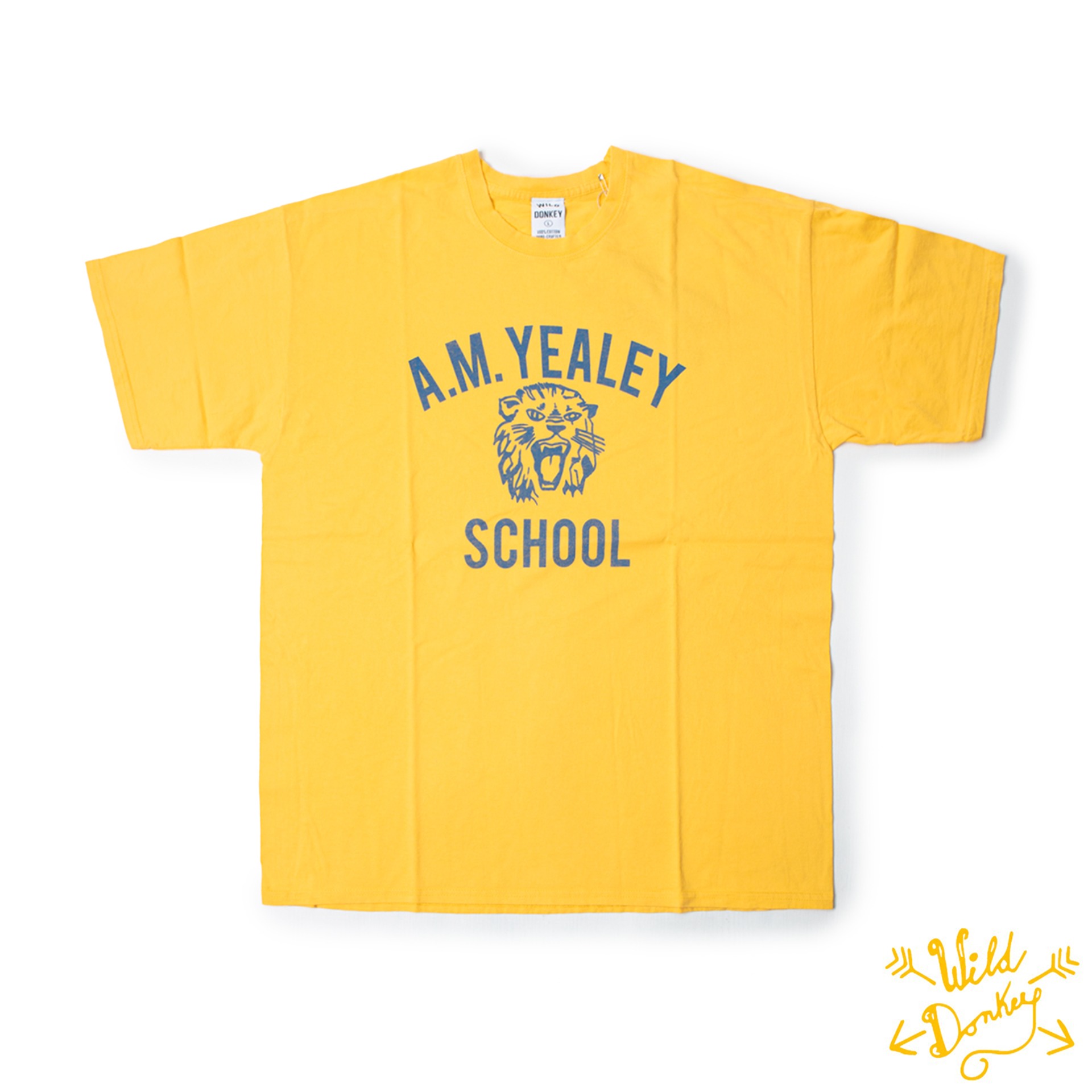 YEALEY-T SHIRT (Washed Yellow)