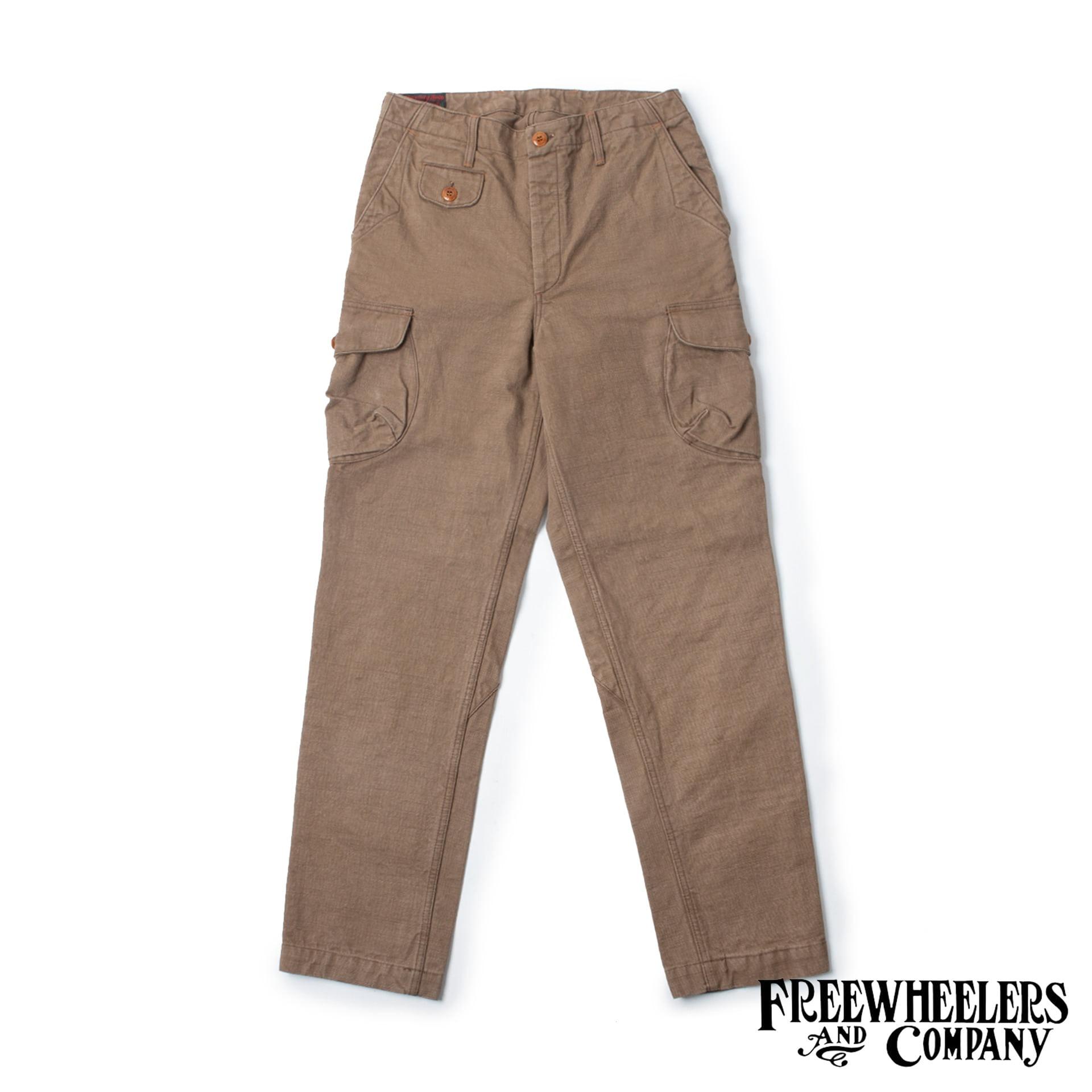 [GREAT LAKES GMT. MFG. CO]1920~1930s WOODSMAN TROUSERS  ”TIMBER CRUISER&quot; TROUSERS (Yarn-Dyed Khaki)