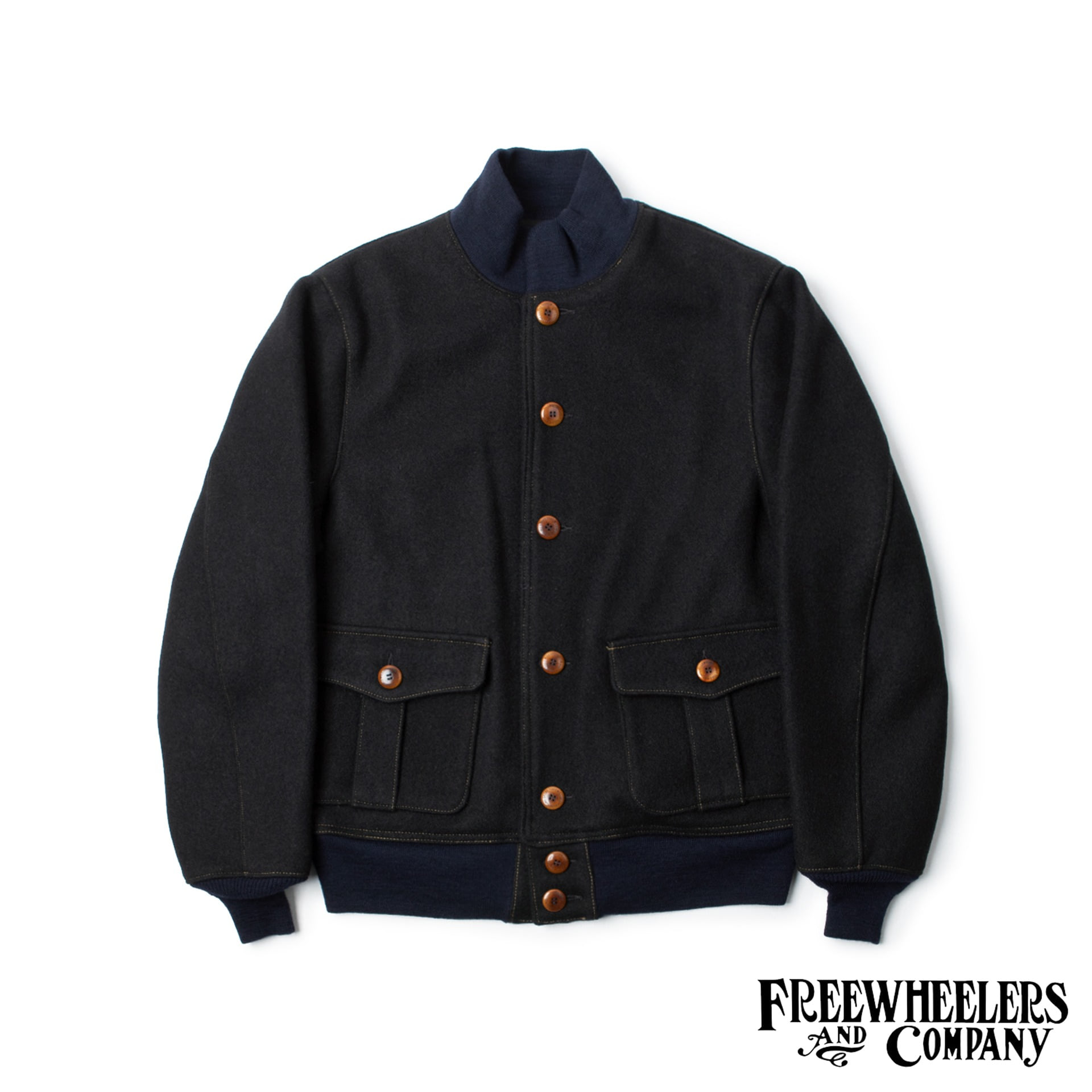 [GREAT LAKES GMT. MFG.CO.] 1920~1930s OUTDOOR STYLE CLOTHING  “SKAGIT”JACKET (Black Iron)