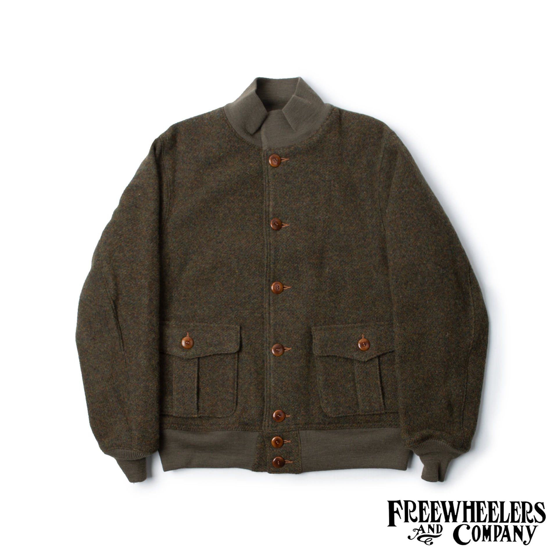 [GREAT LAKES GMT. MFG.CO.] 1920~1930s OUTDOOR STYLE CLOTHING “SKAGIT”JACKET (Grained Olive)