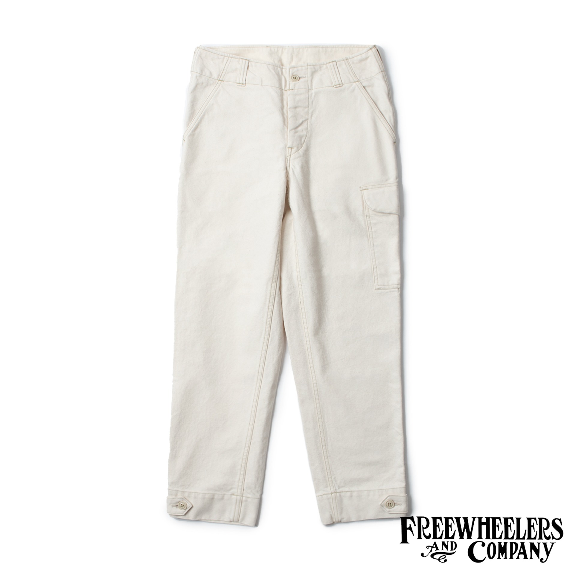 [UNION SPECIAL OVERALLS]  Military Trouser  AVIATORS TROUSERS  (Natural)