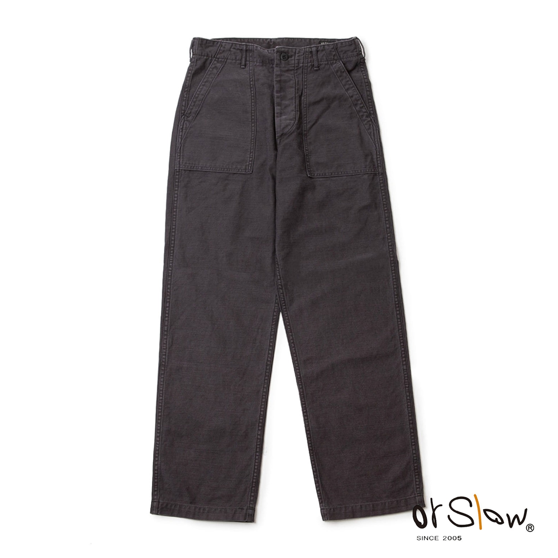 US ARMY FATIGUE PANTS Original Fit (Black Stone Washed)