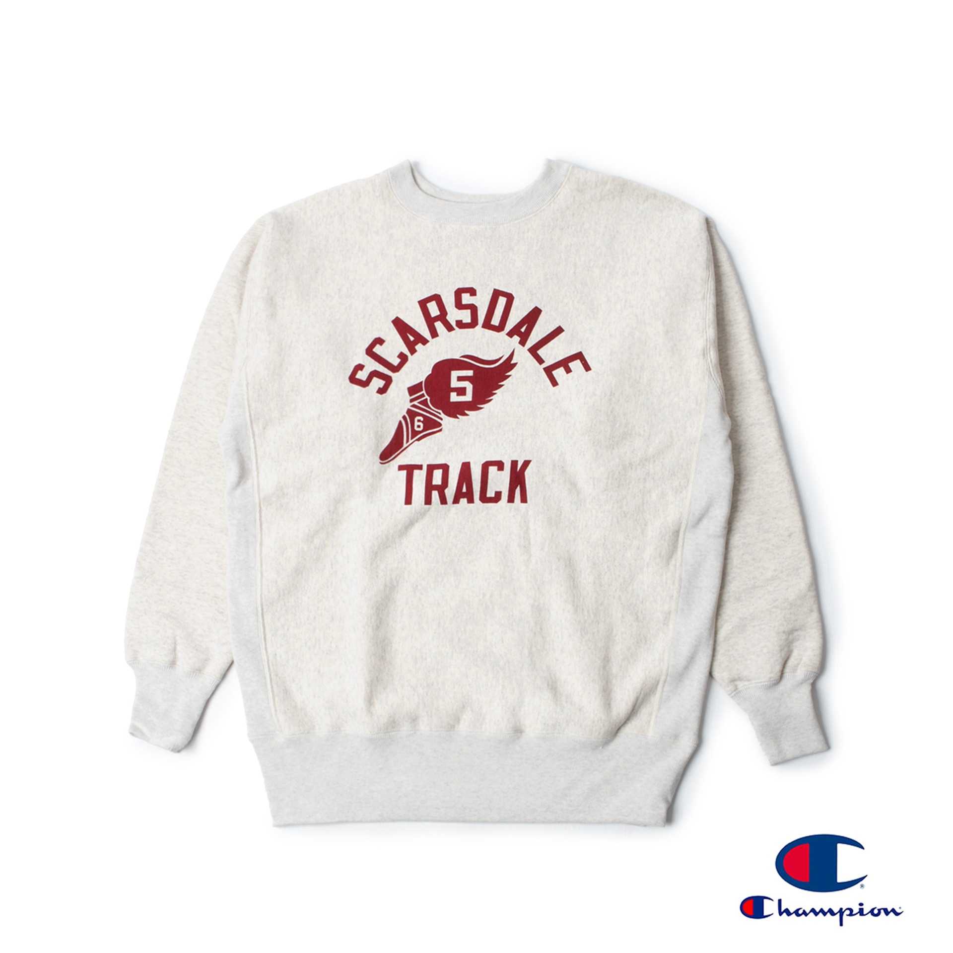 [True to Archive]    &quot;SCARSDALE&quot; REVERSE WEAVE 2ND PATENT SWEAT (Oatmeal)