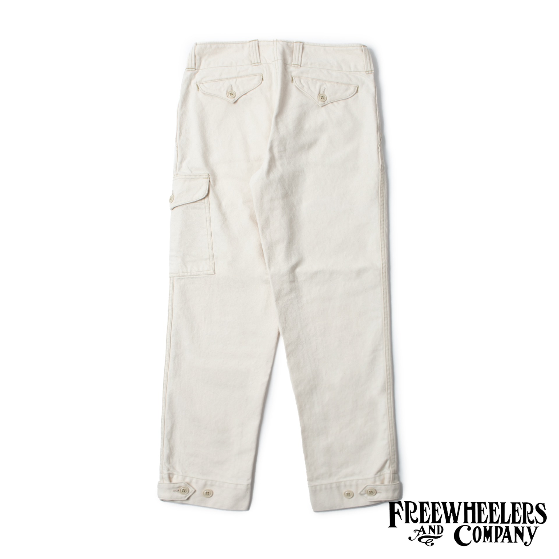 [UNION SPECIAL OVERALLS]  Military Trouser  AVIATORS TROUSERS  (Natural)  (5/3 Open)