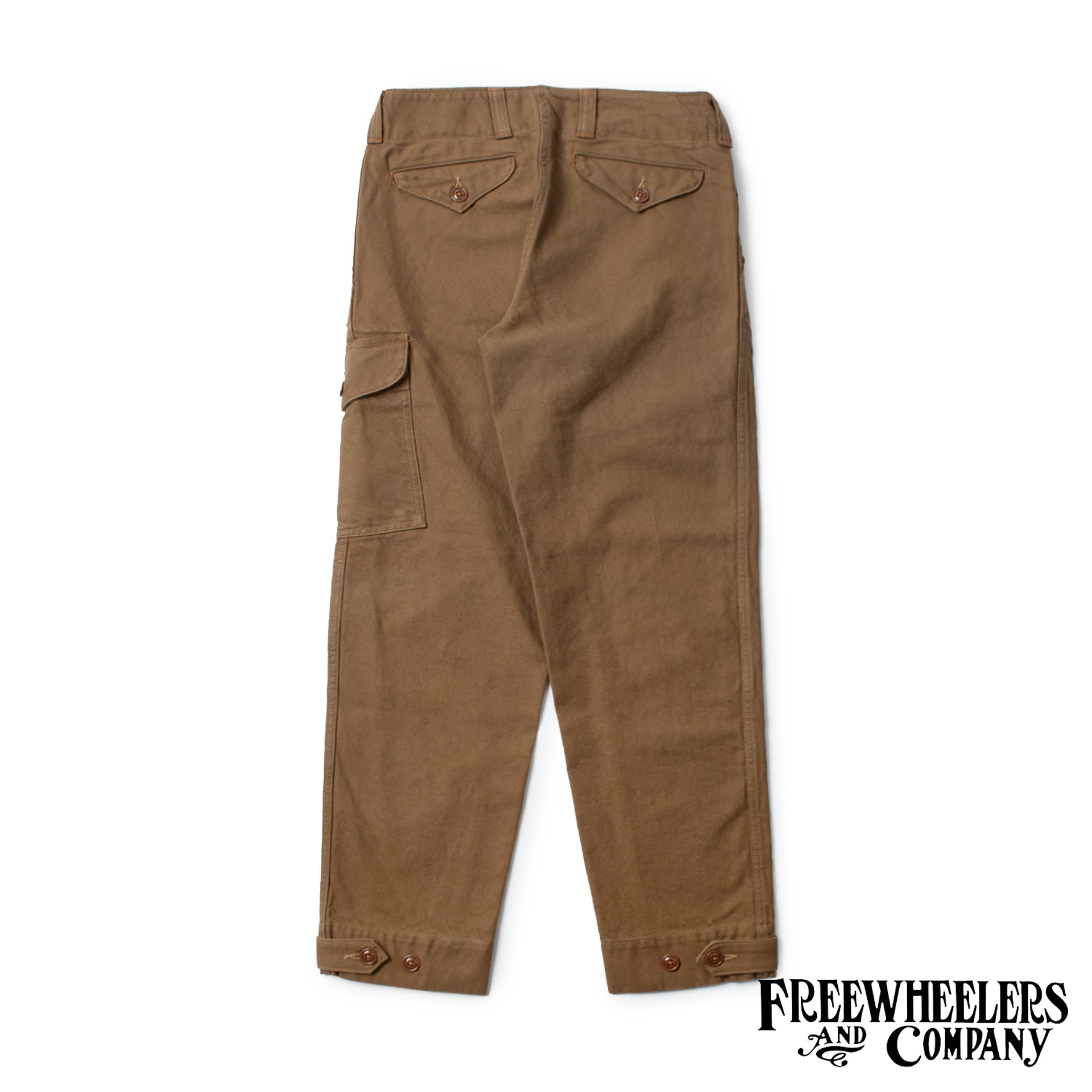 [UNION SPECIAL OVERALLS]  Military Trouser  AVIATORS TROUSERS  (Dark Beige)  (13:00 Open)