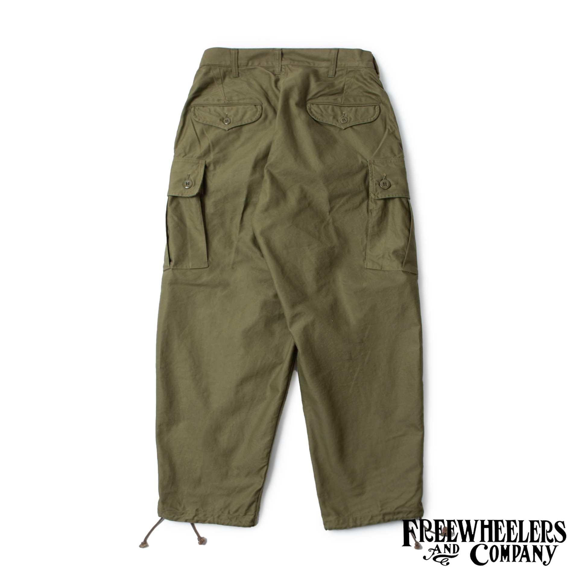  [UNION SPECIAL OVERALLS]   Military Tropical Trousers  “JUNGLE FATIGUES”  (Olive)